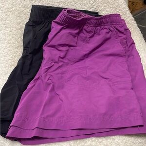Columbia Pink and Black Swim Shorts